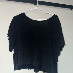 Mustard Seed Elegant Black Top